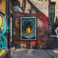 Guiding Light in the Storm Poster