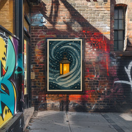 Guiding Light in the Storm Poster