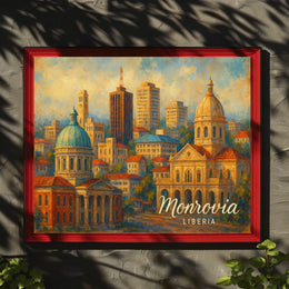 Monrovia, Liberia Poster