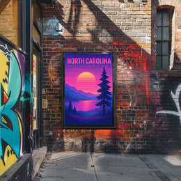 North Carolina Sunset Poster