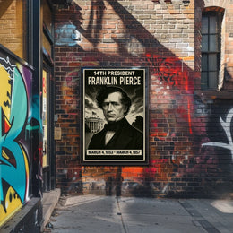 Franklin Pierce 14Th President Poster