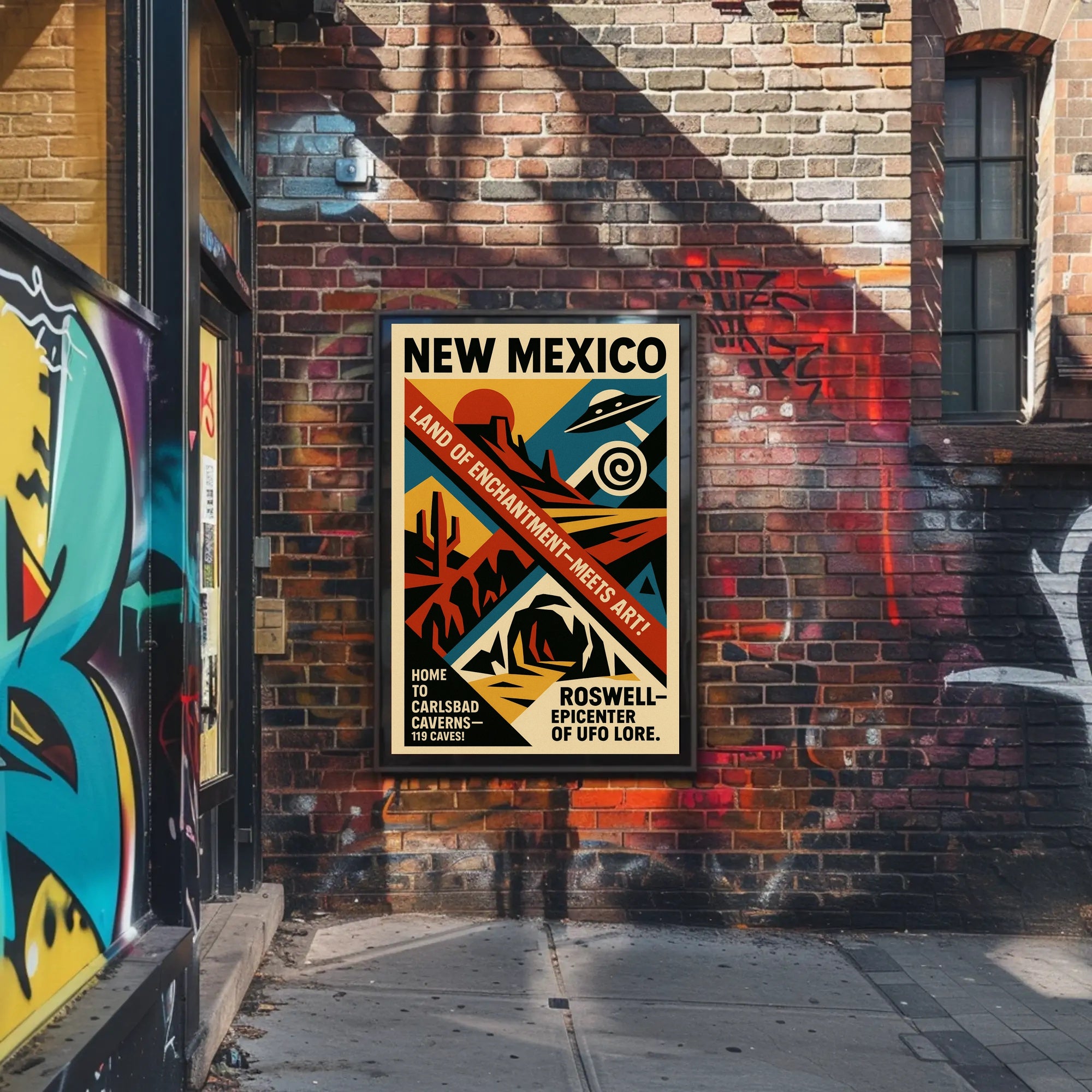 New Mexico Land of Enchantment Poster