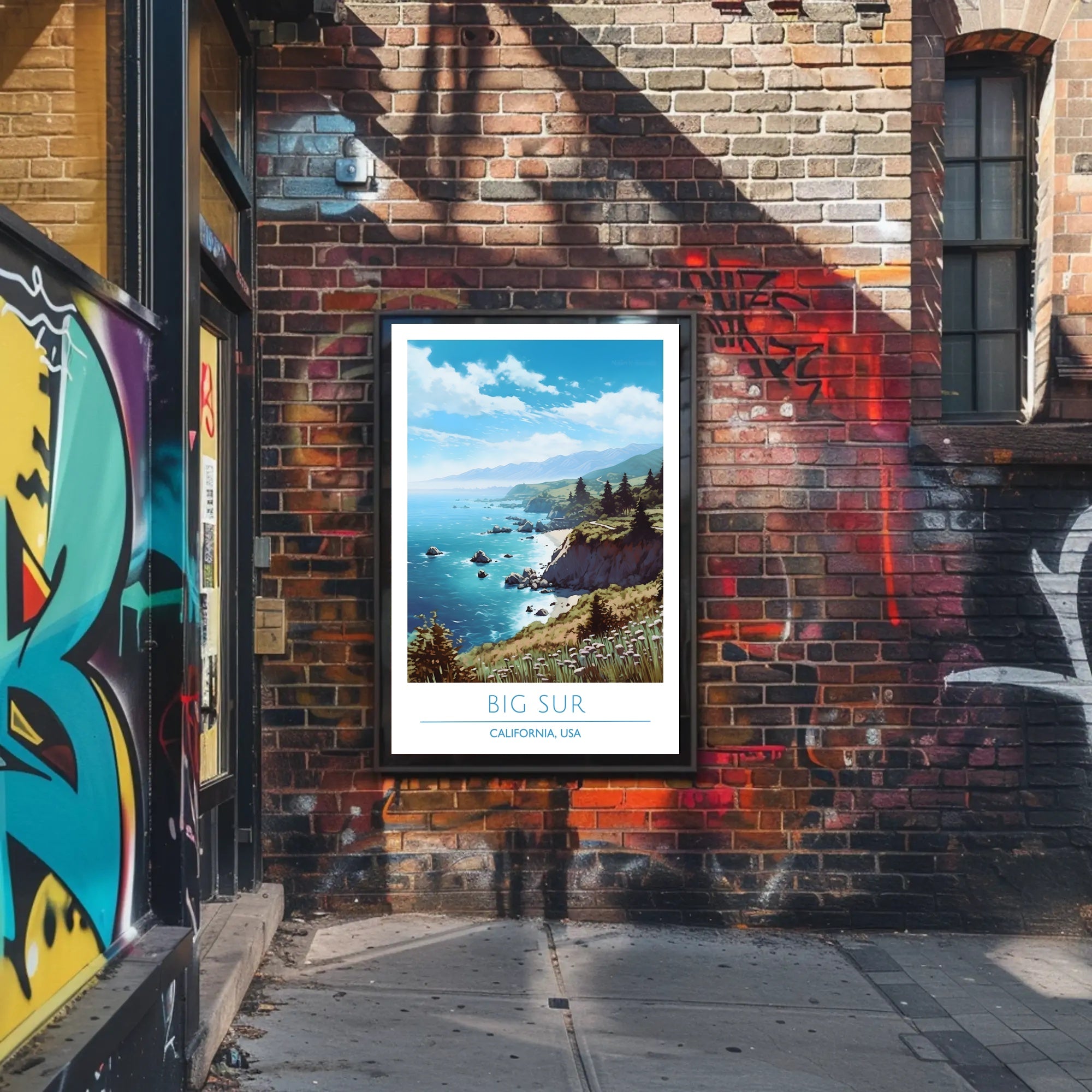 Big Sur Scenic Poster