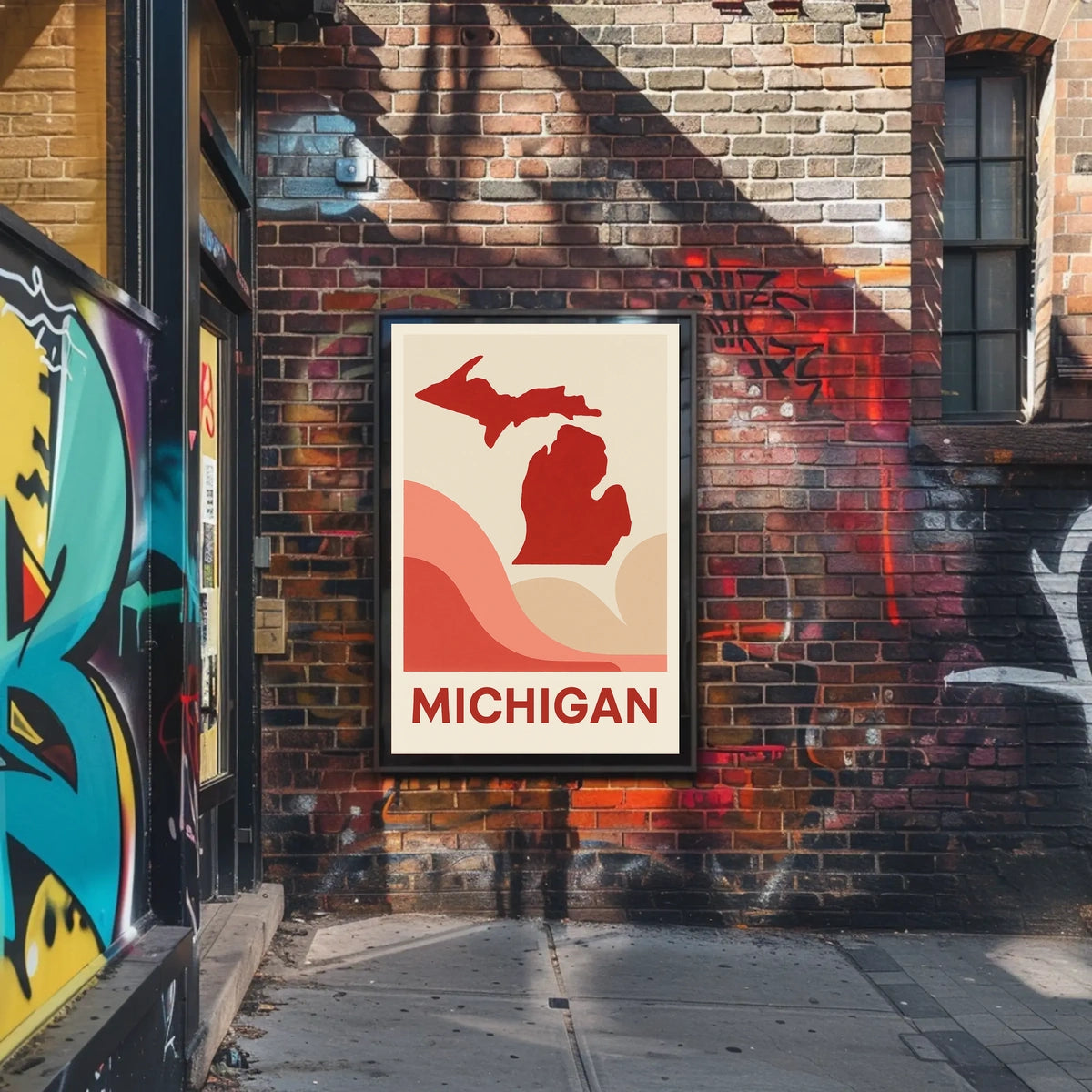 Michigan Landscape Poster
