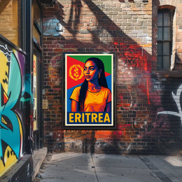 Eritrea A Vibrant Tribute Poster