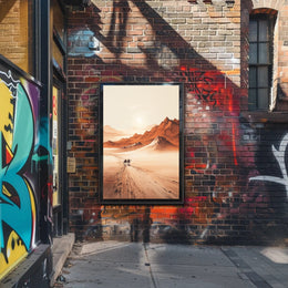 Journey Through The Desert Poster