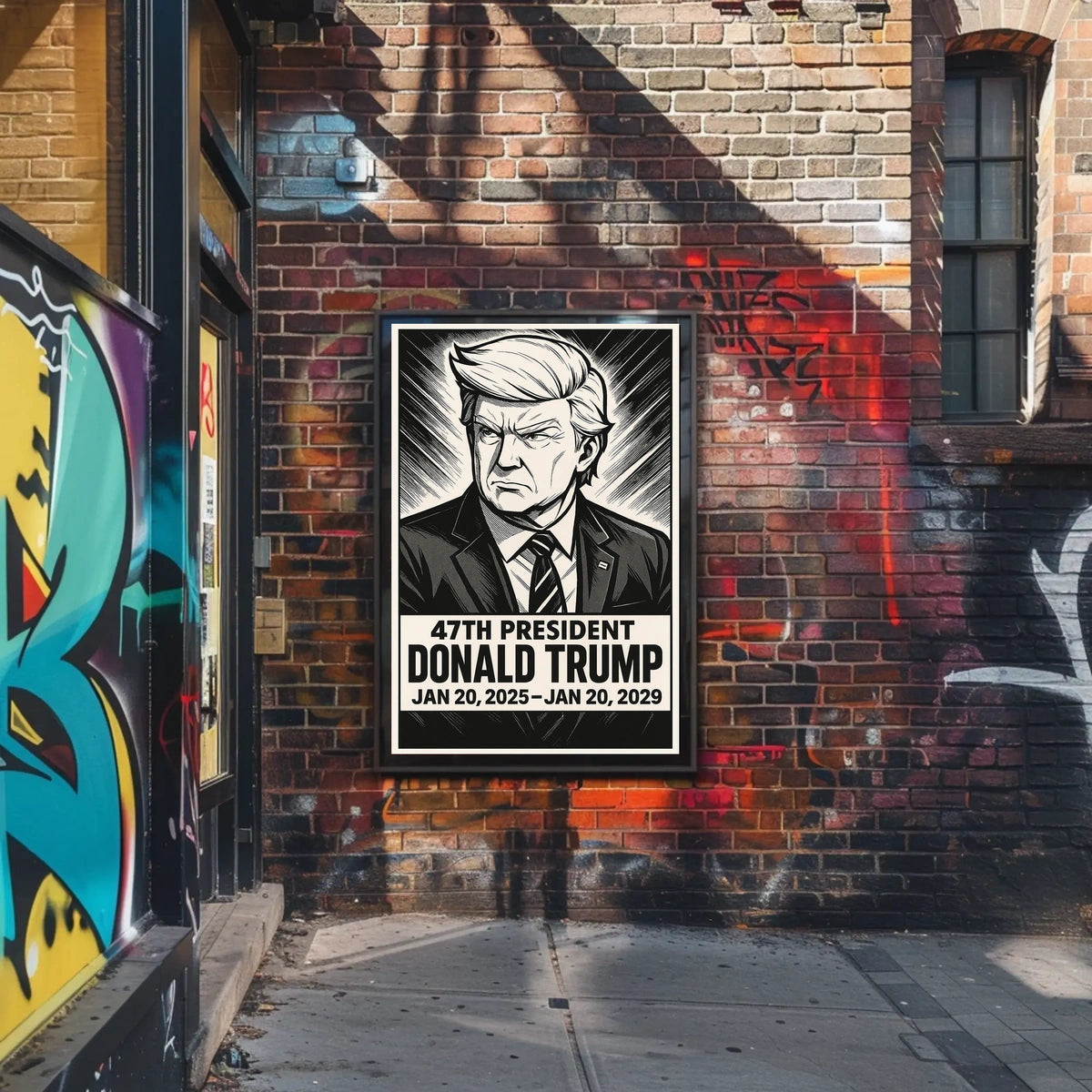 Donald Trump 47th President Poster