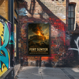 Fort Sumter The Dawn Of The Civil War Poster