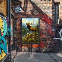 Majestic Wilderness Encounter Poster PosterGoat