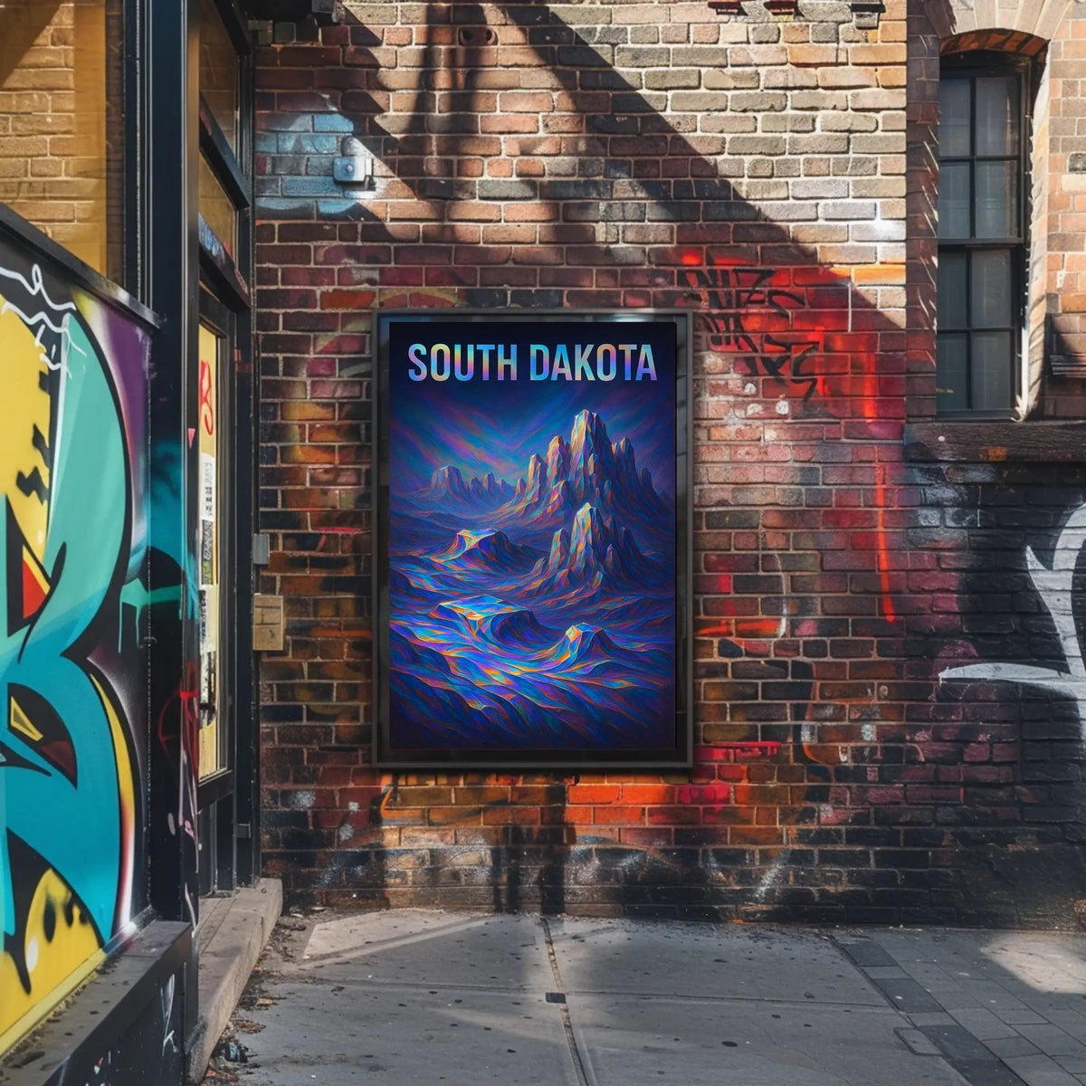 South Dakota Dreamscape Poster