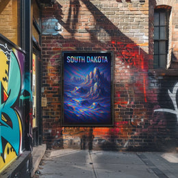 South Dakota Dreamscape Poster