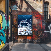 Winter Wonderland In The Mountains Poster
