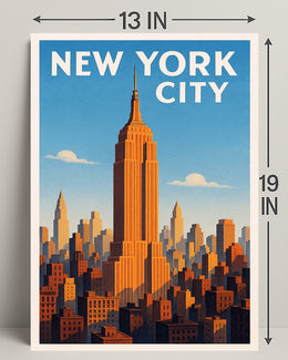 New York City Skyline Poster PosterGoat