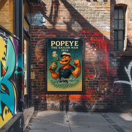 Popeye 1929 Art Poster POP-10