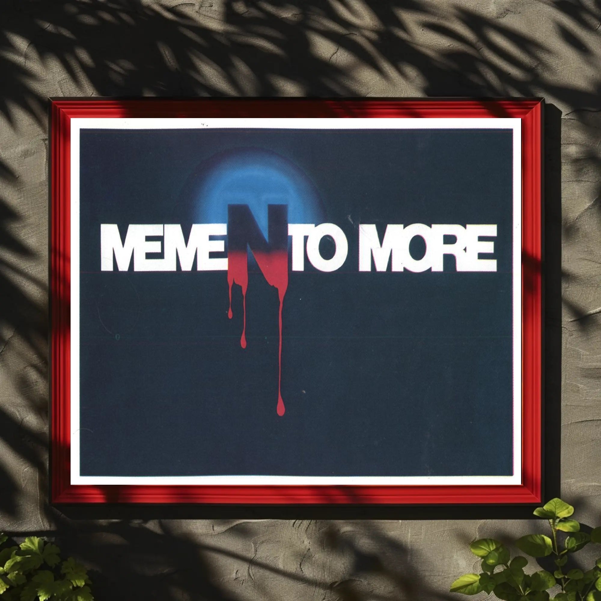 Evocative Typography with Dark Imagery Poster