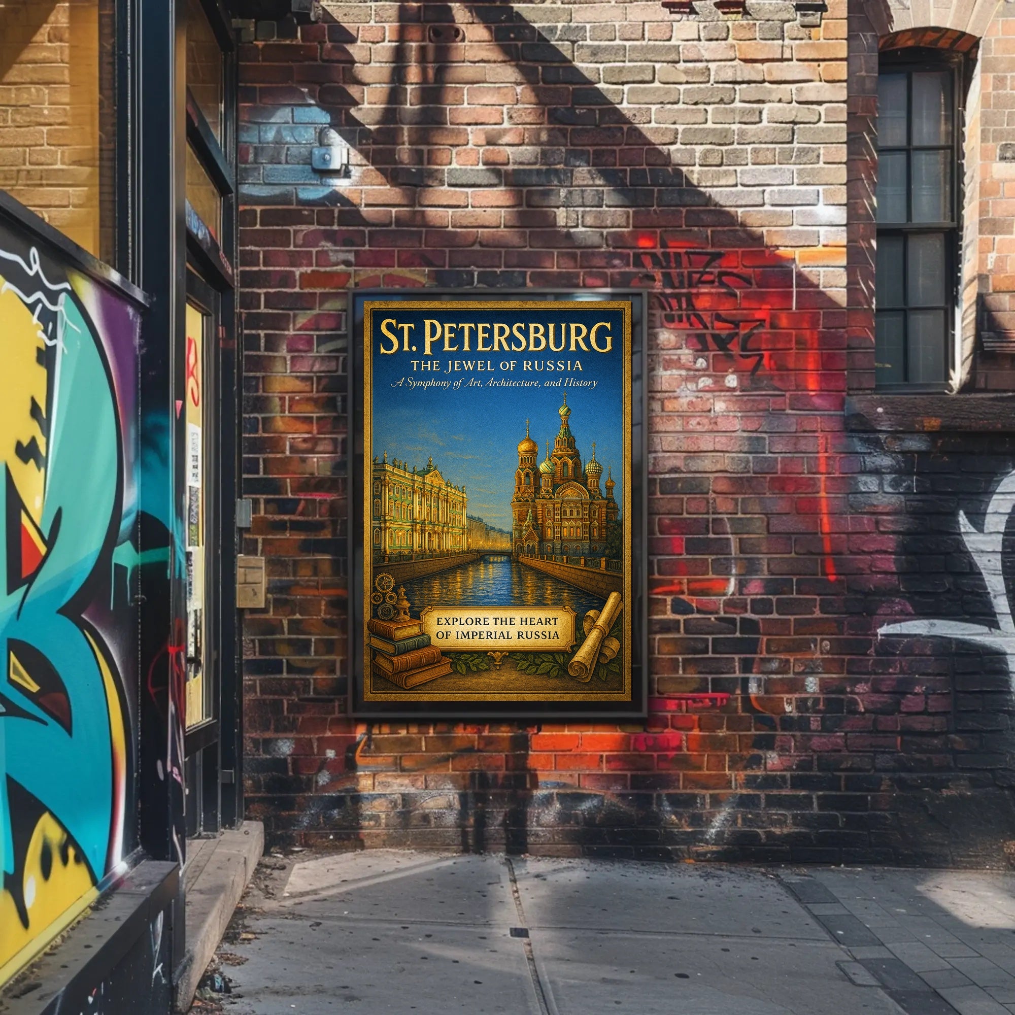 St. Petersburg The Jewel of Russia Poster