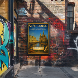 St. Petersburg The Jewel of Russia Poster