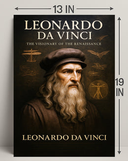 Leonardo da Vinci The Visionary of the Renaissance Poster PosterGoat
