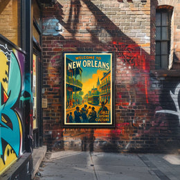 Welcome to New Orleans Poster PosterGoat
