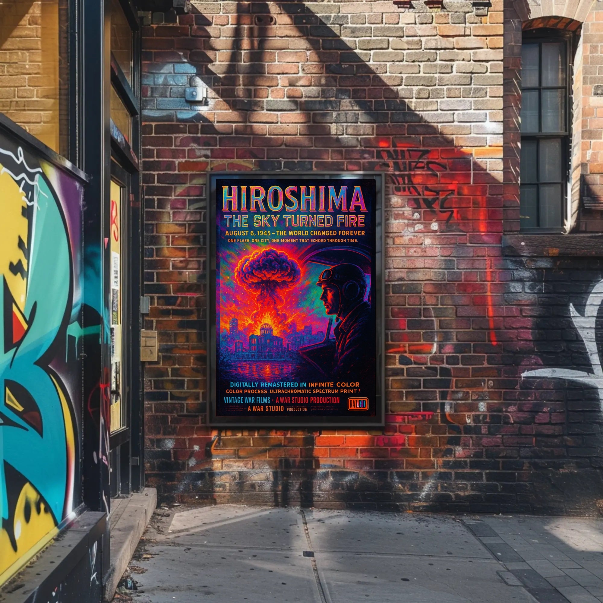 Hiroshima: The Sky Turned Fire Poster PosterGoat