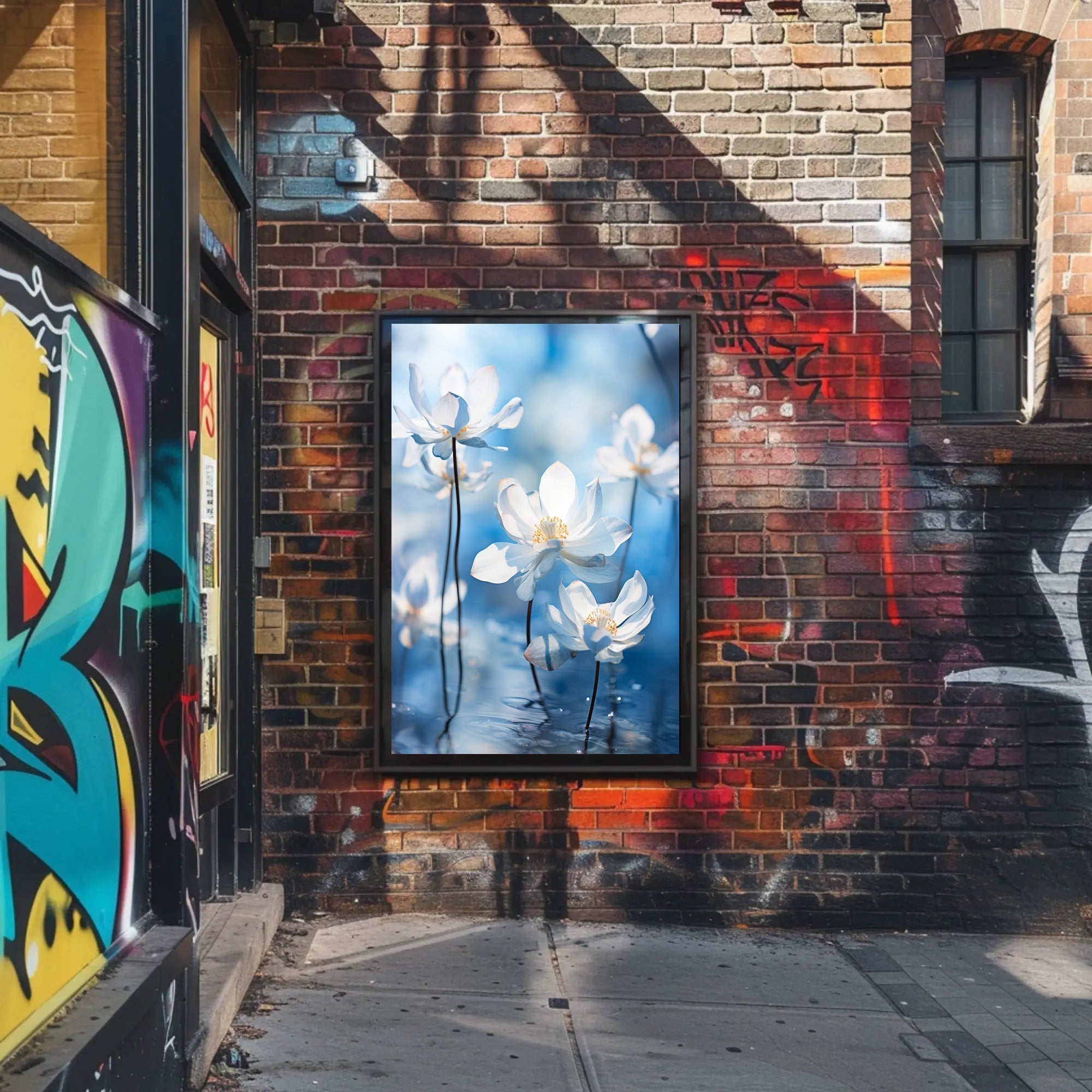 Serenity In Bloom Poster