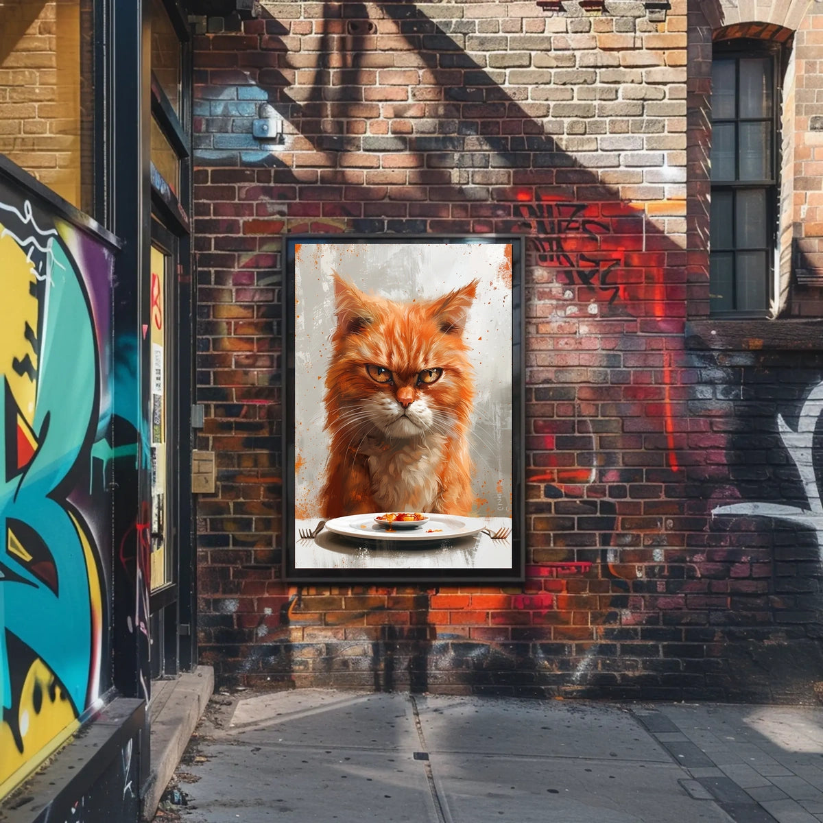 Grumpy CatS Dinner Poster