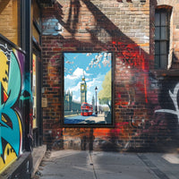 London In Springtime Poster