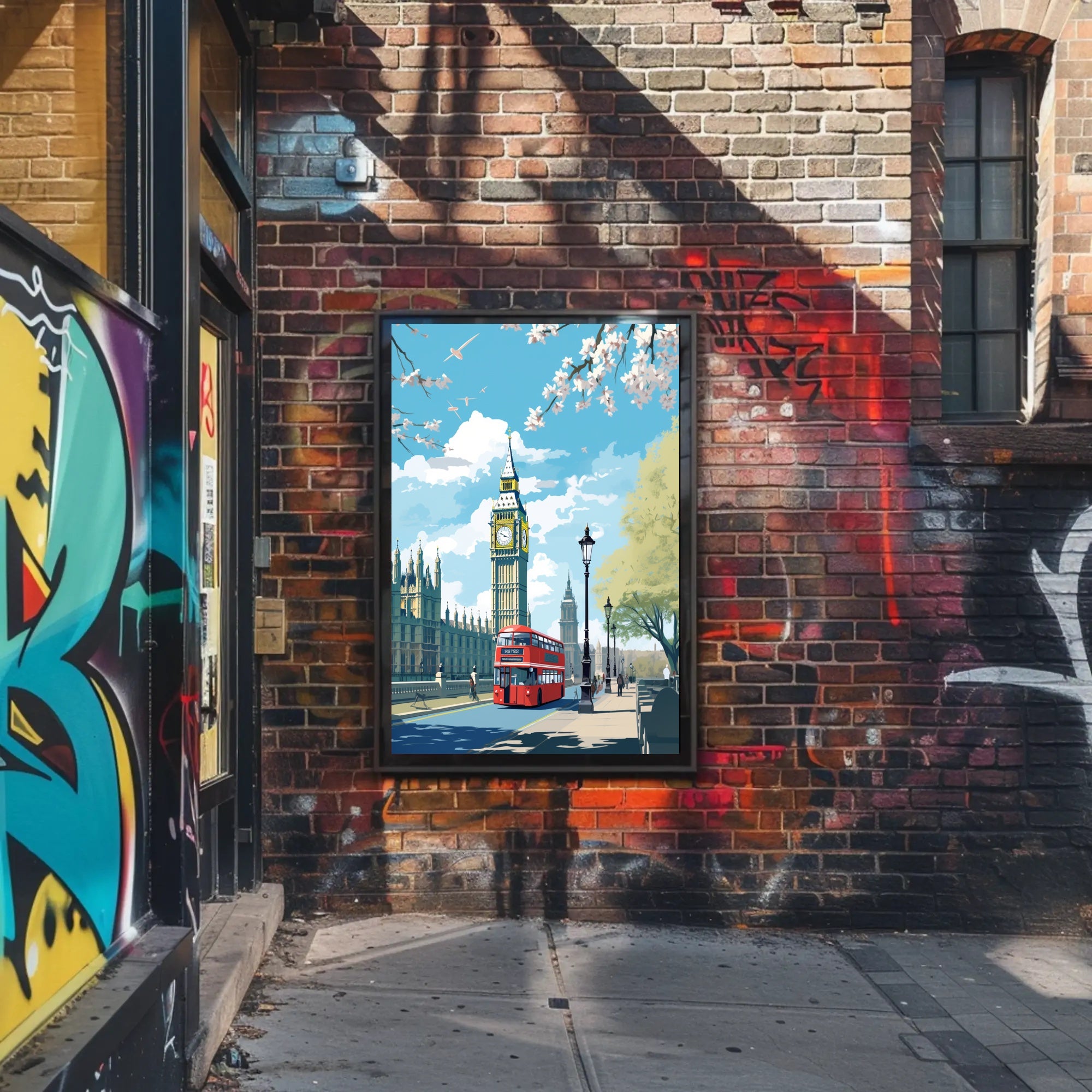 London In Springtime Poster