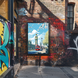 London In Springtime Poster