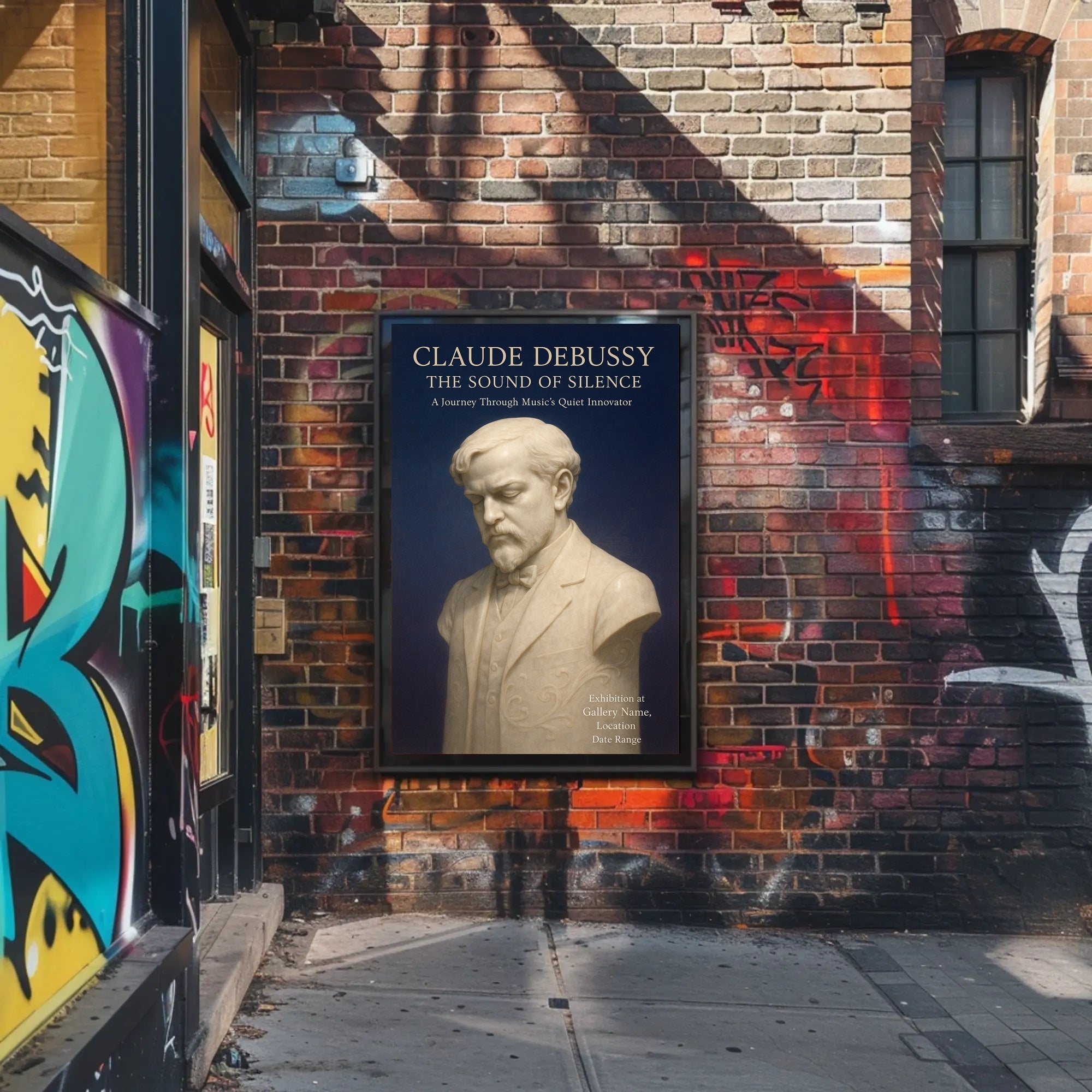 Claude Debussy The Sound of Silence Poster PosterGoat