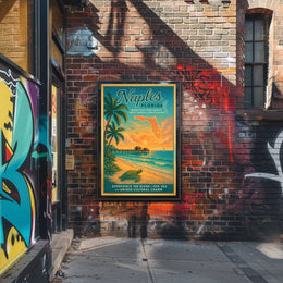 Discover Naples, Florida Poster
