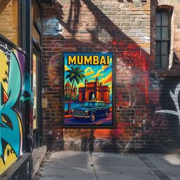 Vibrant Mumbai Poster