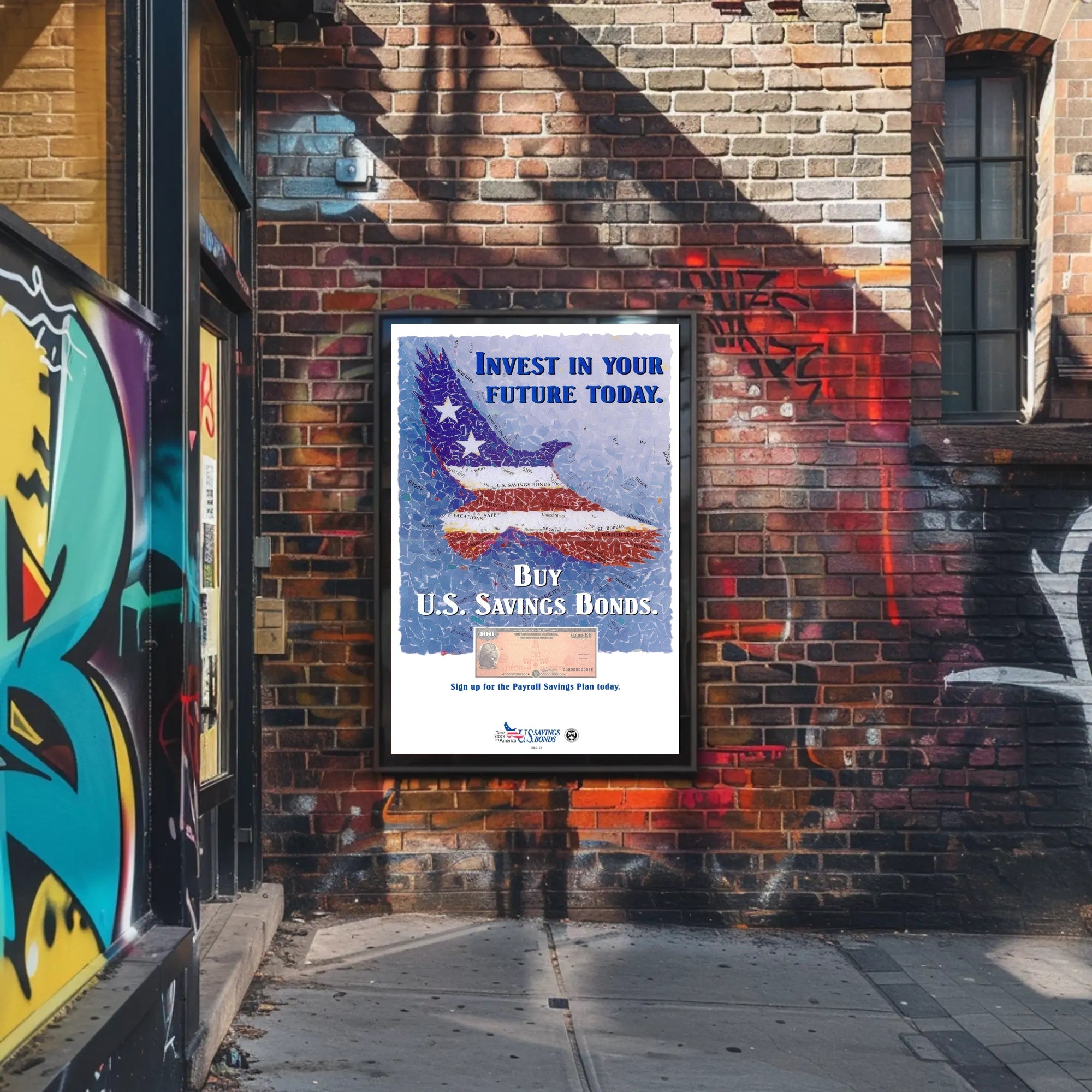 Invest in Your Future with U.S. Savings Bonds Poster PosterGoat