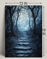 Enchanted Forest Pathway Poster