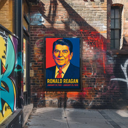 Ronald Reagan Presidential Tribute Poster