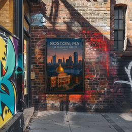 Boston, MA The Cradle of Liberty Poster