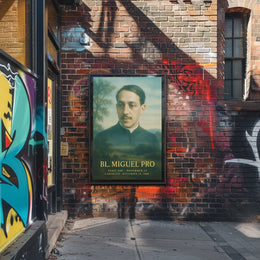 Bl. Miguel Pro Poster