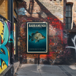 Barramundi The Natural Beauty Poster