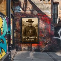 Saint Damien Of Molokai Poster