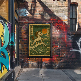 The Adventurous Horse Poster PosterGoat