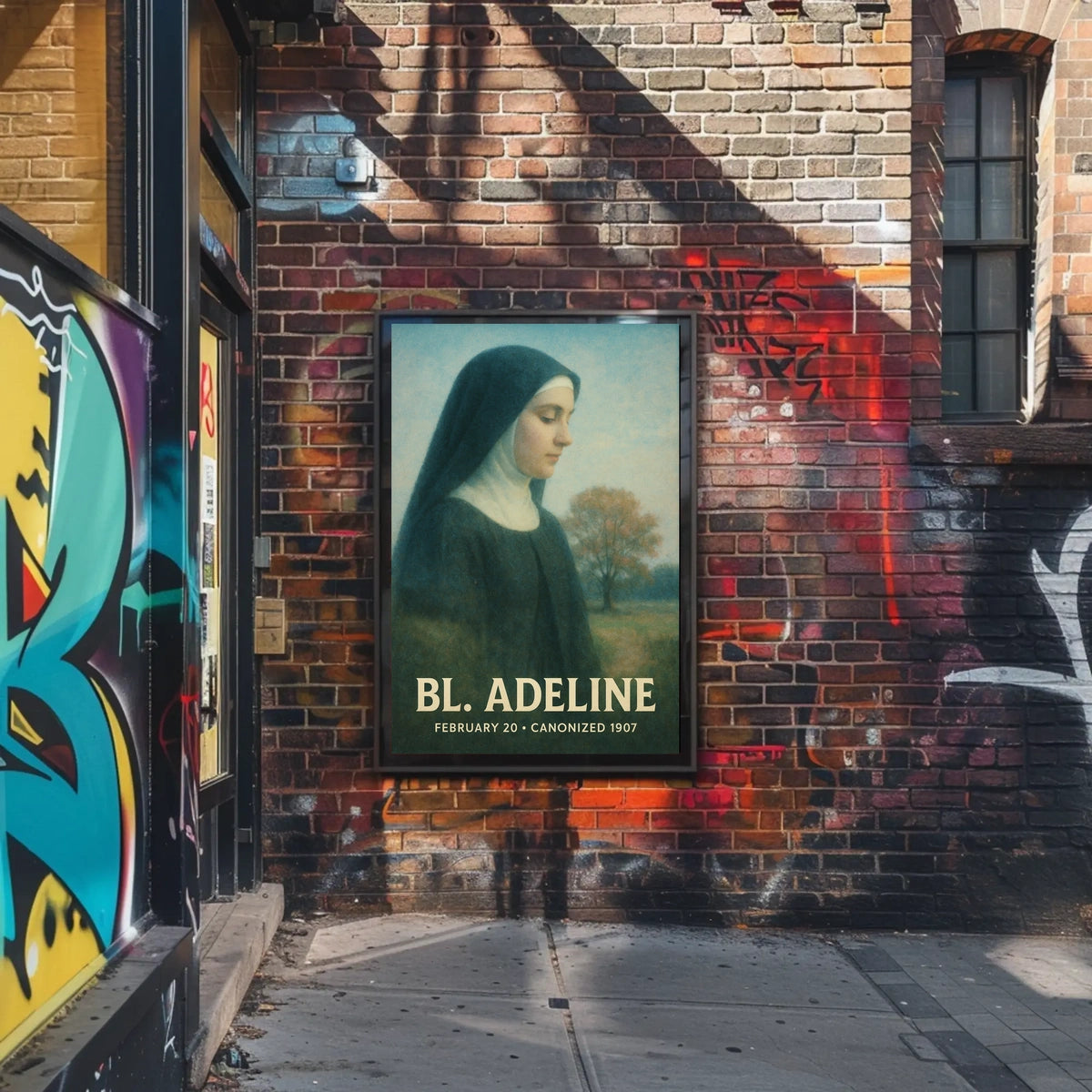 Bl. Adeline Canonized 1907 Poster