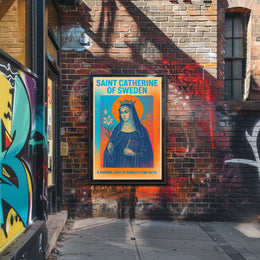 Saint Catherine of Sweden Poster