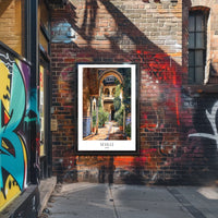Seville Courtyard Poster