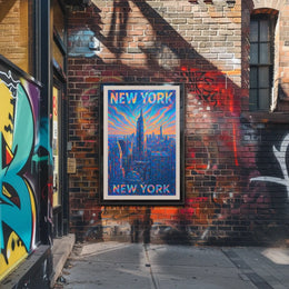 New York Skyline Poster