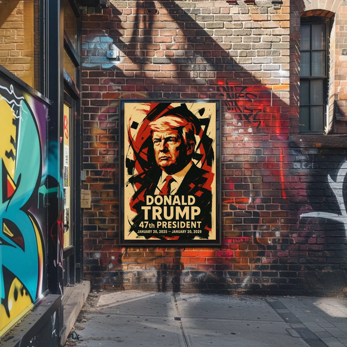 Donald Trump The Catalyst of Change Poster