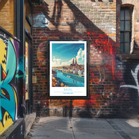 Basel Cityscape Poster