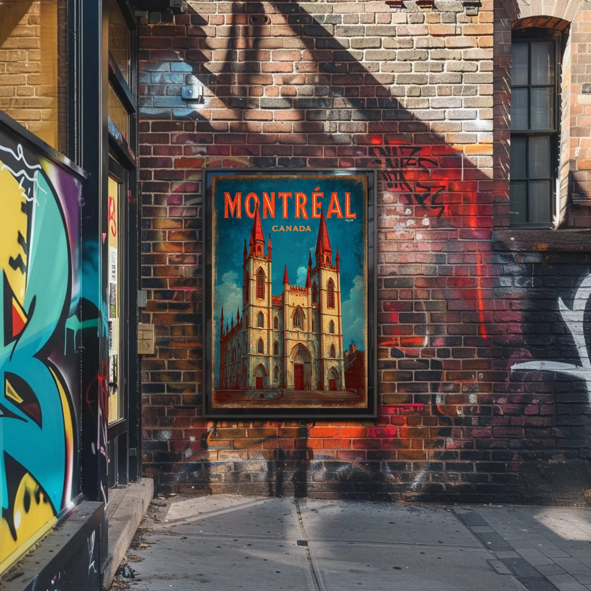 Montréal Architectural Marvel Poster