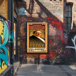 The Flints Vintage Performance Historical Event Poster