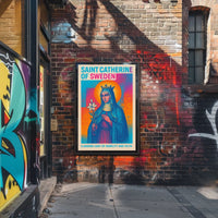 Saint Catherine of Sweden Poster