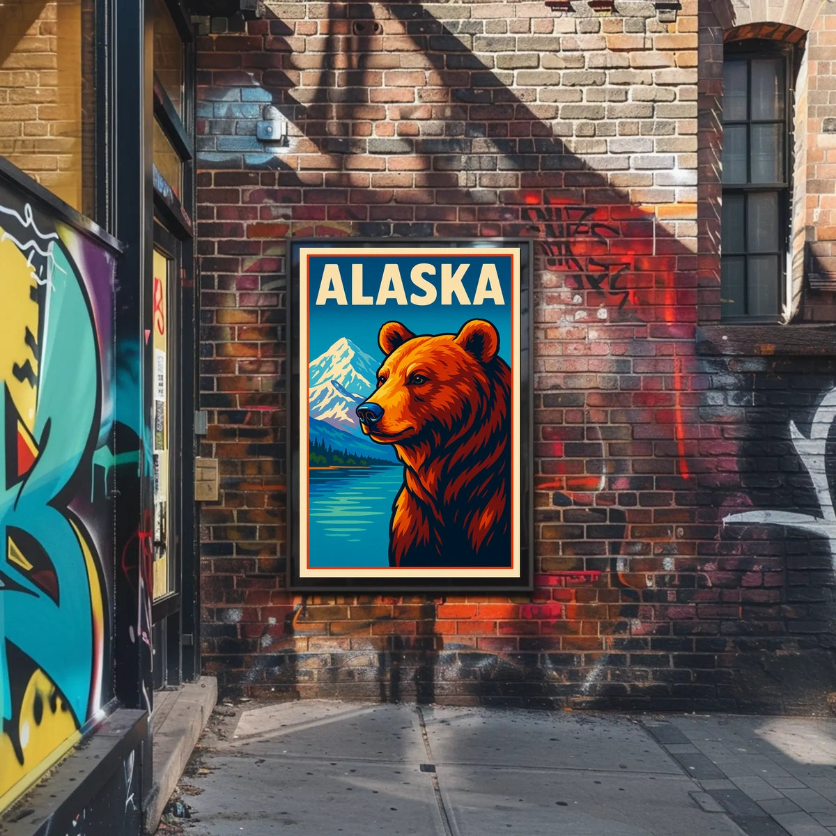 Alaska Wilderness Poster